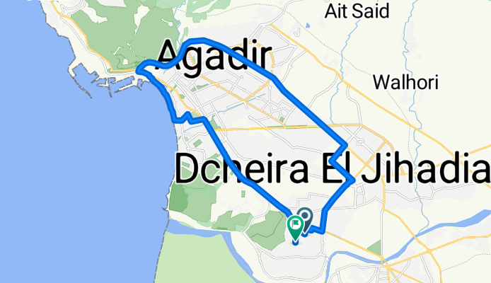 Itinéraire récupéré