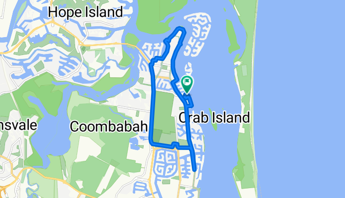 Columbus Dr, Hollywell to Columbus Dr, Hollywell