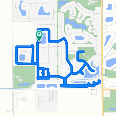 Savanna Dr, Champaign to Savanna Dr, Champaign