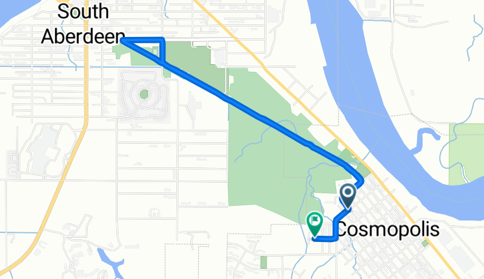 Altenau Street to Cowper Street