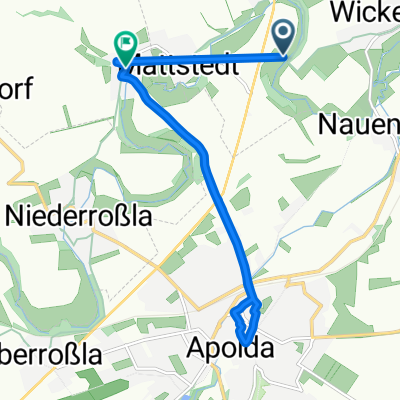 Straße Ohne Straßennamen nach Pfiffelbacher Weg