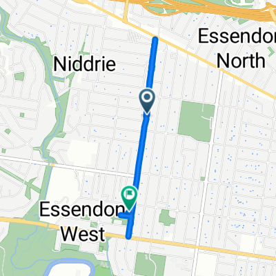 Hoffmans Rd, Essendon to Hoffmans Rd, Essendon West