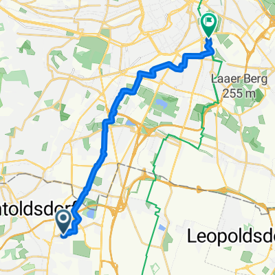 Leopold Gattringer-Straße nach Am Belvedere