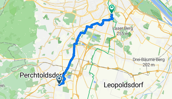 Leopold Gattringer-Straße nach Am Belvedere
