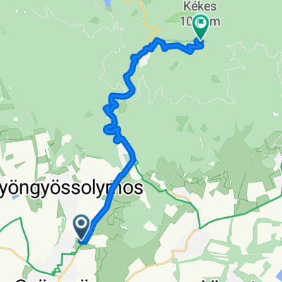 Gyöngyös to Kélestető