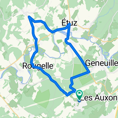 Rue de la Mairie, Les Auxons à Rue de la Mairie, Les Auxons