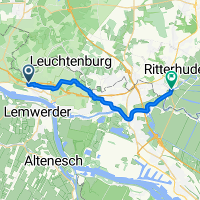 Grävenhorster Straße, Bremen nach Riesstraße, Ritterhude