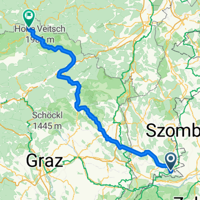 Route nach Mariazell