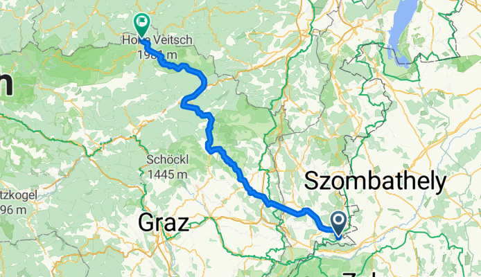 Route nach Mariazell
