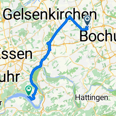 Sechs-Schwestern-Straße nach Lanfermannfähre