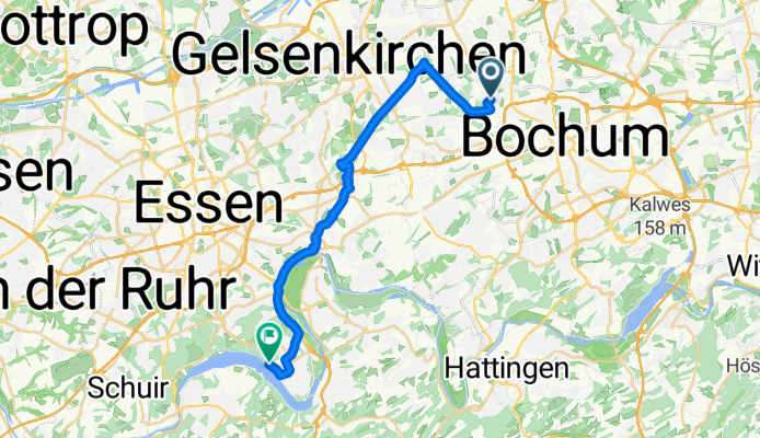 Sechs-Schwestern-Straße nach Lanfermannfähre