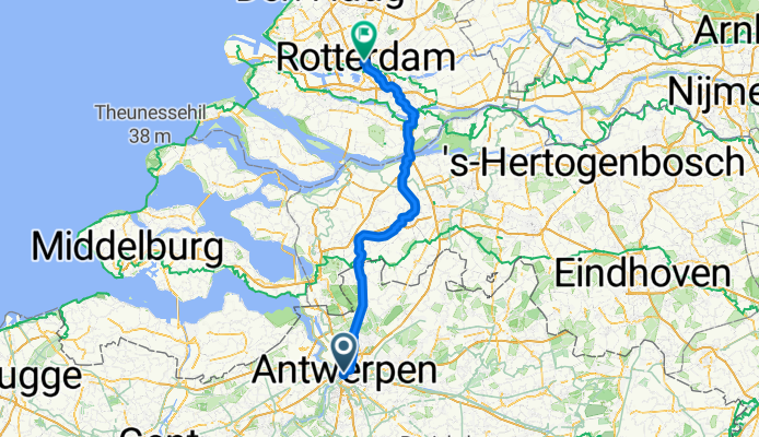 Von Antwerpen bis Rotterdam