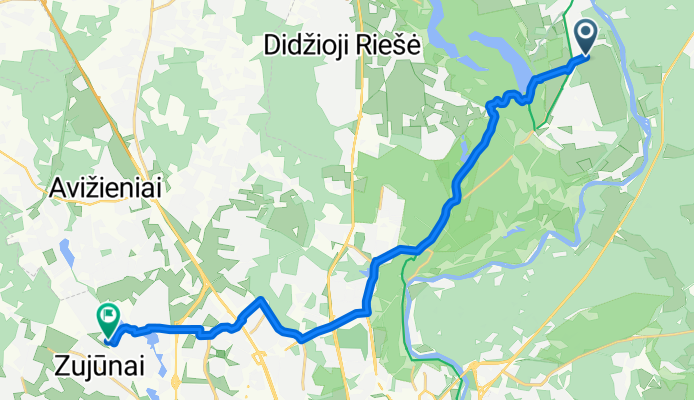 Kryžiokų Sodų 5-oji g., Vilnius to Ežero g., Antežeriai