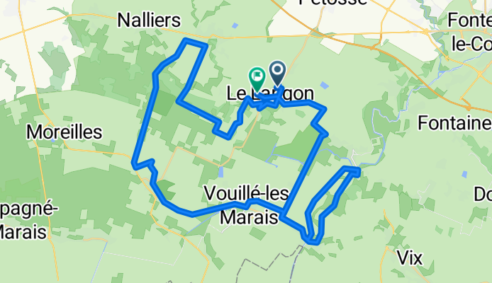 De Route de Fontenay 28B à Rue des Roches