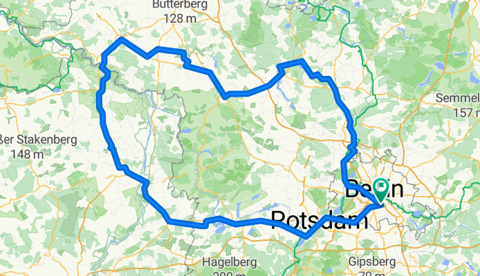 400 Westberlin-Runde von Neukölln aus