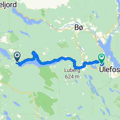 Hassvikvegen, Kviteseid to Vrangfossvegen, Lunde