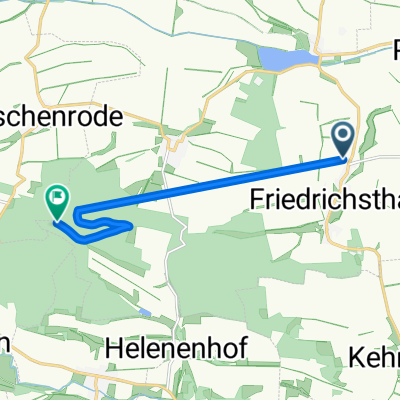 Route von Dorfstraße
