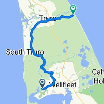 Chequessett Knolls Dr, Wellfleet to S Pamet Rd, Truro