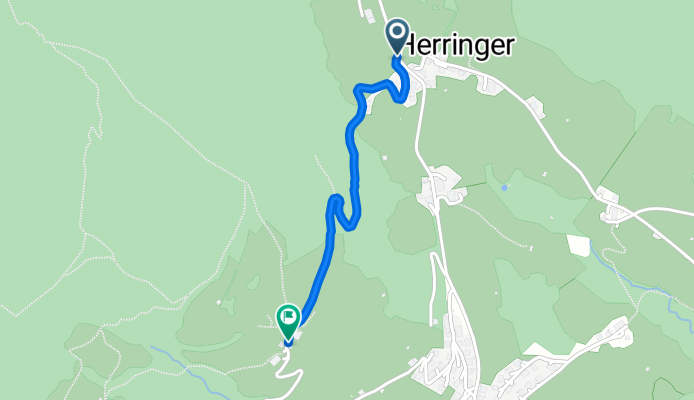 Wiederhergestellte Route