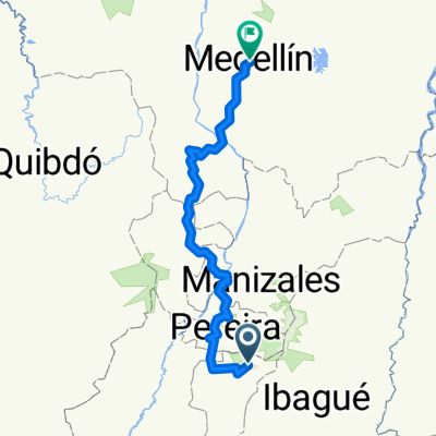 Carrera 6, Salento to Calle 52, Medellín