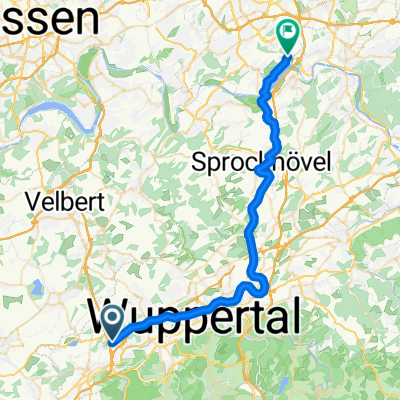 Anfahrt Rundweg Erzbahntrasse -Emscherradweg