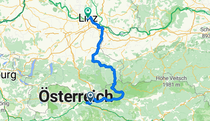 Ennstalradweg Selzthal Linz