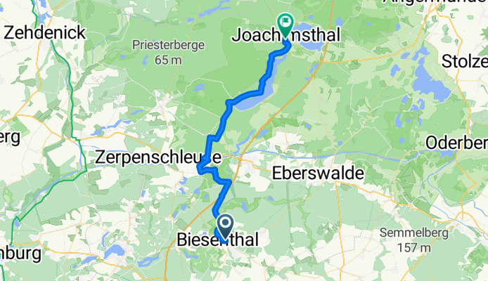 Route 2 Biesenthal- Joachimsthal