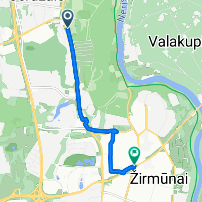 Kalvarijų g., Vilnius to Verkių g., Vilnius