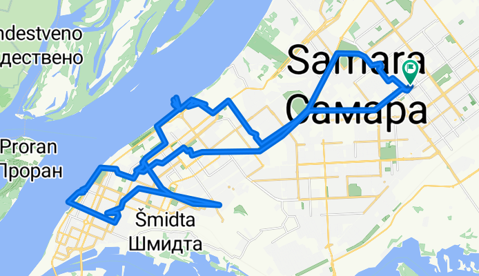 Ставропольская улица, Самара до Ставропольская улица, Самара