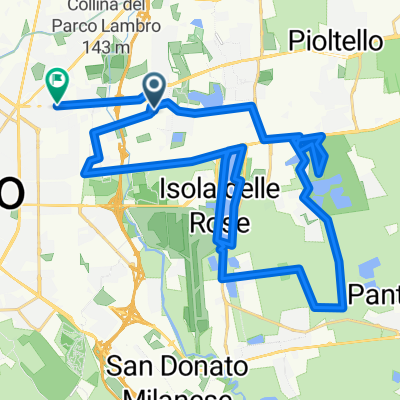 Via Lambretta, Segrate to Via Nicola Antonio Porpora, Milan