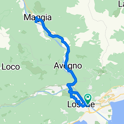 Da Via Alberto Vigizzi a Via Alberto Vigizzi