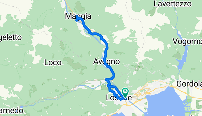 Da Via Alberto Vigizzi a Via Alberto Vigizzi