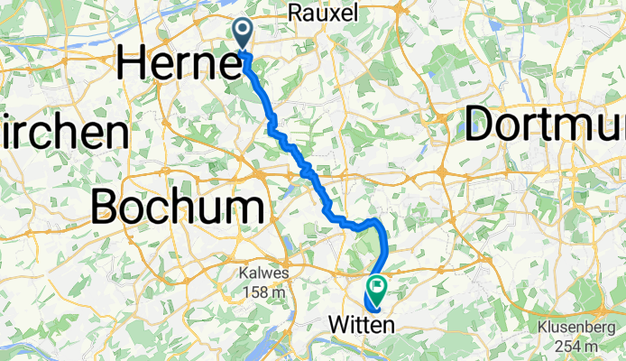 Kirchstraße nach Westfalenstraße 5-9