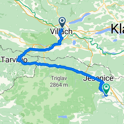 Villach naar Bled
