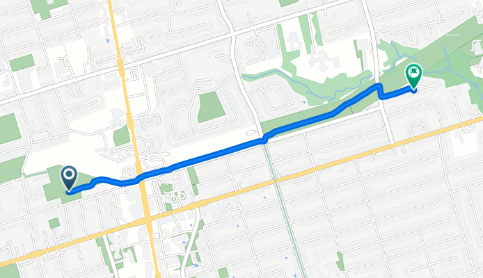 Hendon Ave, Toronto to Laredo Crt, Toronto