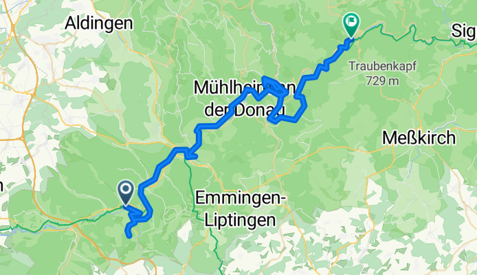 Von Immendingen bis Beuron