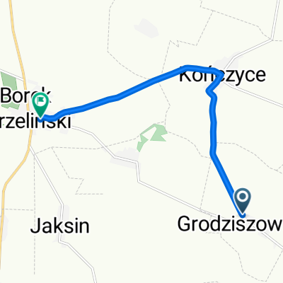Grodziszowice, Domaniów do Oławska, Borek Strzeliński