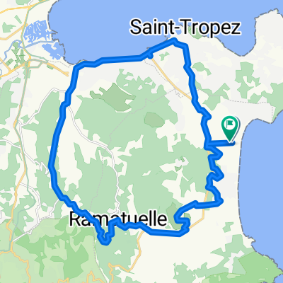 Route in Ramatuelle