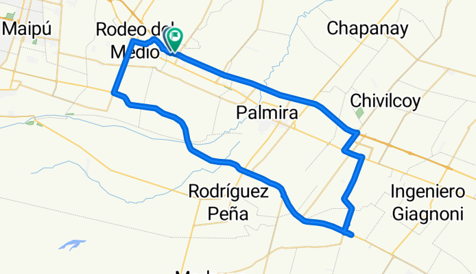 De Ruta Nacional Carretera Libertador General San Martín (Maipú a Ruta Nacional Carretera Libertador General San Martín (Maipú