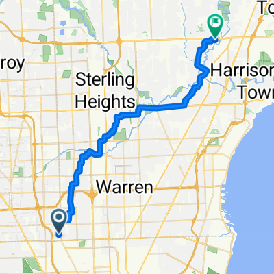 East Elza Avenue to CJ's on Hall Road