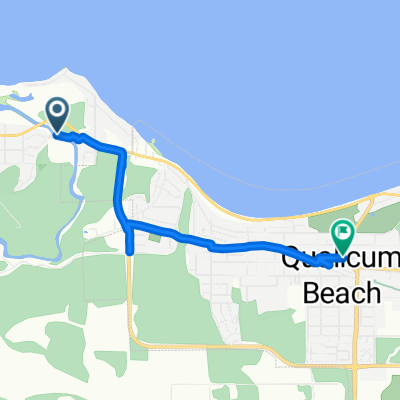 Gold Rd, Nanaimo à Sunningdale Rd W, Qualicum Beach