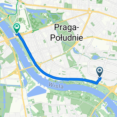 J Meissnera, Warszawa do most Ks Józefa Poniatowskiego, Warszawa