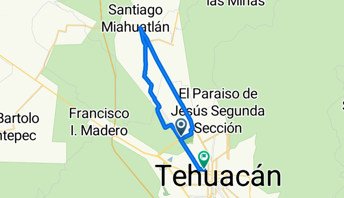 De Tehuacan - Orizaba a Puebla