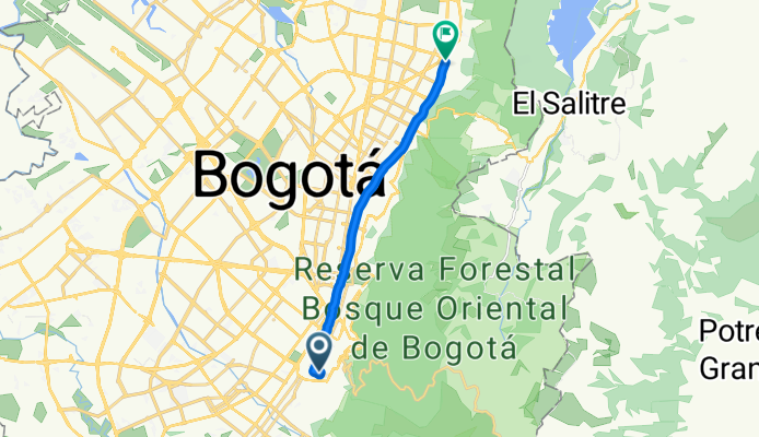 De Calle 6f 1A-28 a Avenida Carrera # 116-4