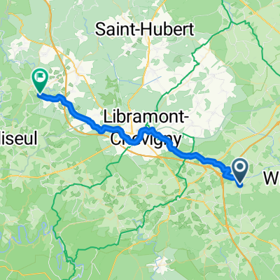 Route zu Camping Trois Fontaines