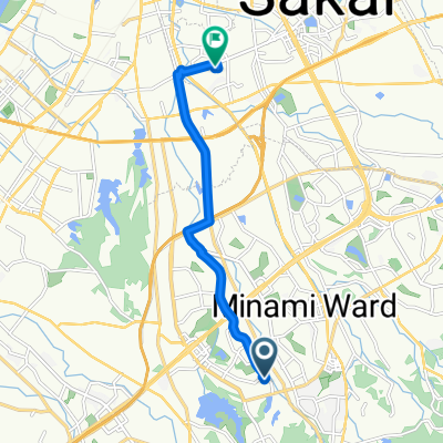 城山台3丁目, 堺市へ八田北町, 堺市