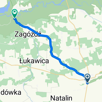 Kurowska, Michów do Składów, Baranów