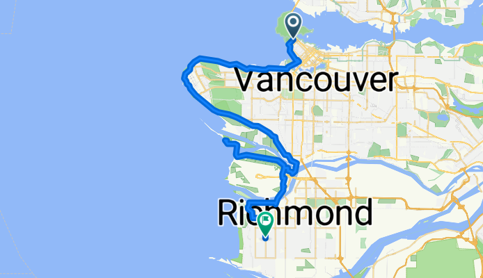 Chilco St, Vancouver to Railway Ave, Richmond