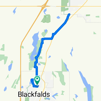 Alderwood Close, Blackfalds to Alderwood Close, Blackfalds