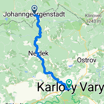 Von Johanngeorgenstadt bis Karlsbad